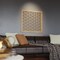 Ekena Millwork Extra Small Hampton Decorative Fretwork Wood Wall Panels, Hickory, 7 3/8"W x 8 1/2"H x 3/8"T WALW08X08X0375HMPHI - alternate 4